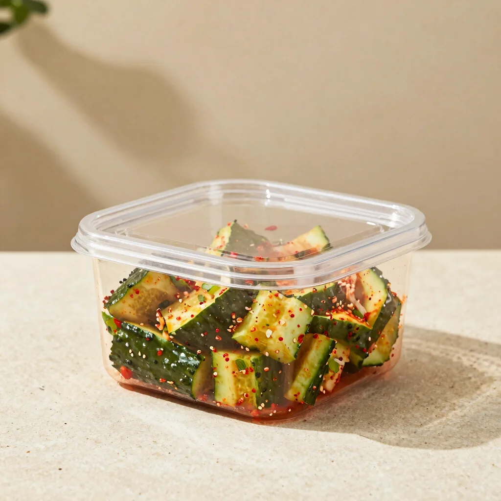 Crisp Cucumber Kimchi