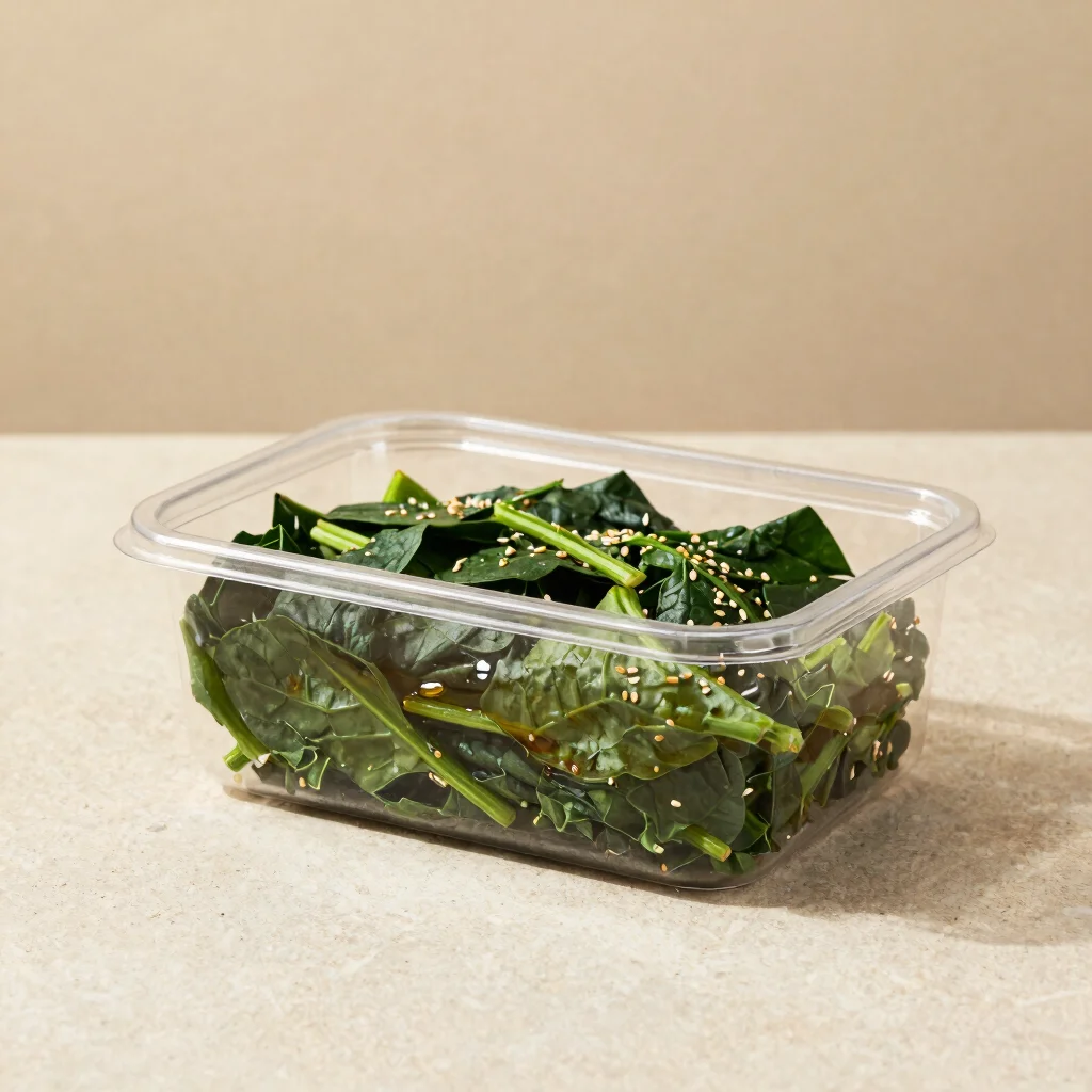 Sesame Spinach Namul