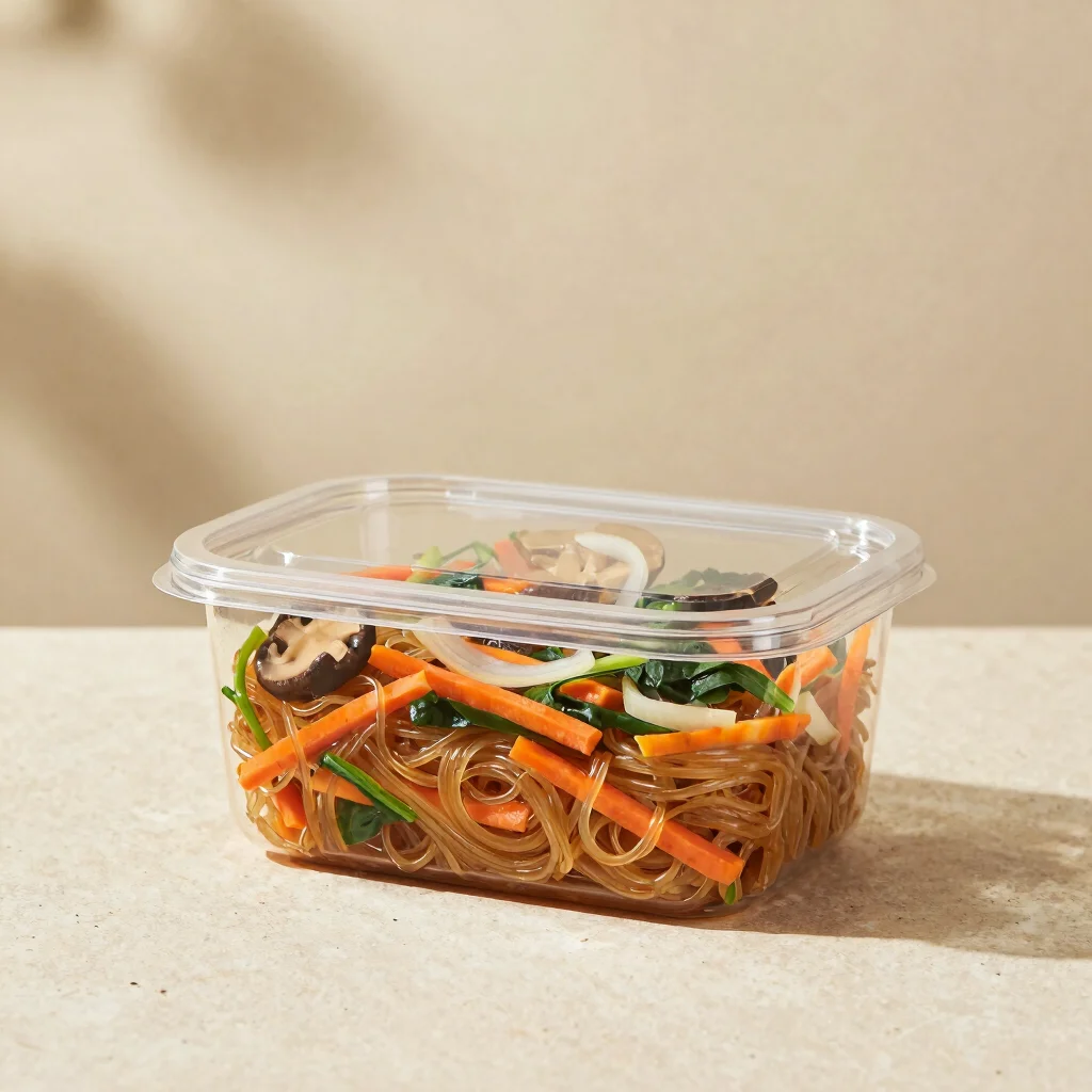 Vegetable Japchae Noodles